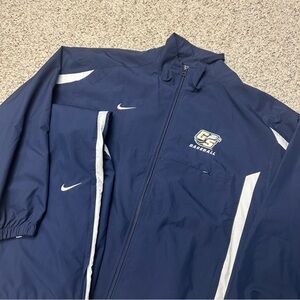 Vintage Nike Georgia Southern Mesh Lined Navy Track Suit Set Large Windbreaker
